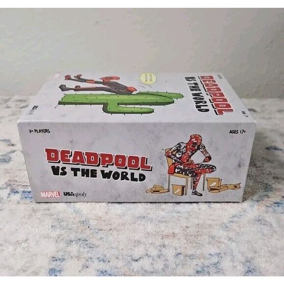 USAopoly Deadpool vs The World Card Game - Picture 3 of 6
